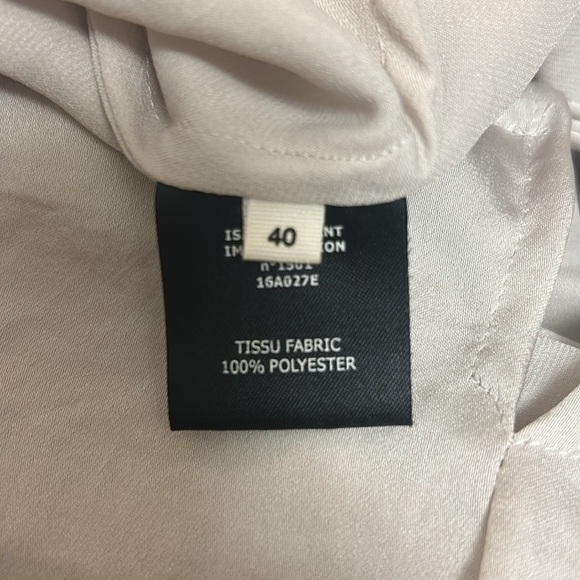 Isabel Marant Etoile Silver Grey Tank, Blouse with Tie Detail - size Large, 40 - Picture 9 of 9